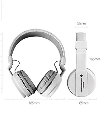 SH-12 Wireless Bluetooth On Ear Headphones, Hi-Fi Sound with Deep Bass, Ergonomic  Lightweight Wireless Headset-thumb1