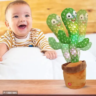Kids Dancing Cactus Toys Can Sing Wriggle  Singing Recording Repeat What You Say Funny Education Toys for Children Playing Home Items for Kids-thumb0