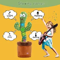 Kids Dancing Cactus Toys Can Sing Wriggle  Singing Recording Repeat What You Say Funny Education Toys for Children Playing Home Items for Kids-thumb2