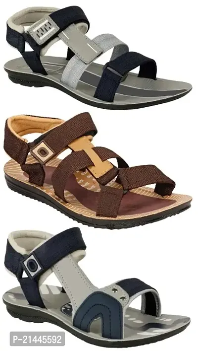 Multicolor best sale leather sandals