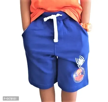 Spiderman Boys French Terry Knit Shorts (3 to 7 Years)-thumb4