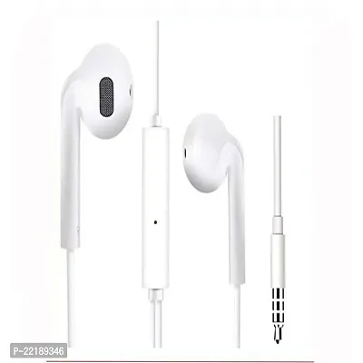 Stylish White In-ear Earphone-thumb0