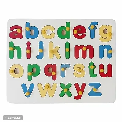 Small English Alphabet Letter (Small abc)Educational Learning Puzzle Board for Kids Colorful Educational Puzzle Tray