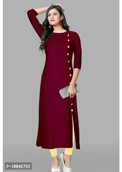 Stylish Fancy Rayon Kurti For Women Pack Of 1-thumb0