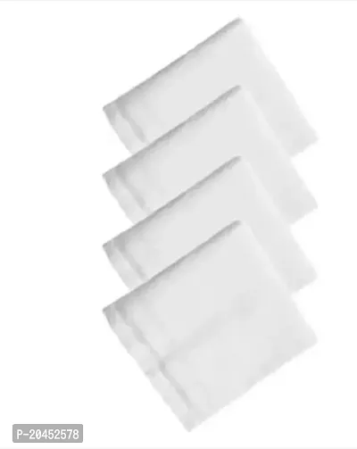 Cotton Premium Collection Handkerchief Hanky Combo For Men  Women, PACK OF 12-thumb2
