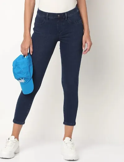 Blue Trend Cotton Stretch Slim Jeans