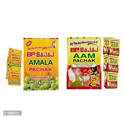 BCP BAJAJ Aam Pachak  Amala Pachak Sachet (25 Sachet, Rs 2/- each, Pack of 3 for each)