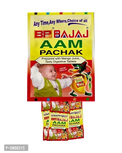 BCP BAJAJ Aam Pachak  Jaljira Sachet (48 sachets of Rs 1/- each, 48+2 FREE sachets of Re.1/-) (Pack of 3) (Pack of 4)-thumb2