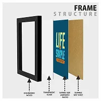 TheKarkhana- Motivational Quote Frames ""Life Is Simple Just Not Easy"" For Home, Office Decor (23.5 x 33.5 cm) (With Glass)-thumb4