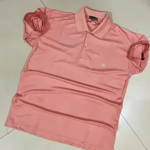 Reliable Cotton Blend Polo T-Shirt For Men