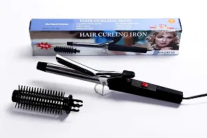 Professional hair curler machine for women Electric Hair curler rollers (black and silver) Hair curler Iron-thumb1