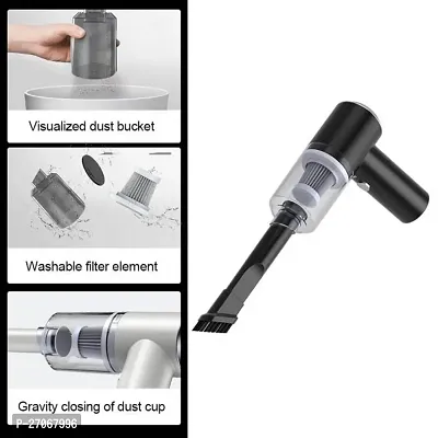 Modern USB Rechargeable Wireless Handheld Car Vacuum Cleaner-thumb2