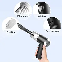 2IN1 Portable Car Vacuum Cleaner | USB Rechargeable Wireless Handheld Car Vacuum Cleaner Traveling, Camping Reusable,Portable,Rechargeable Vacuum-thumb4