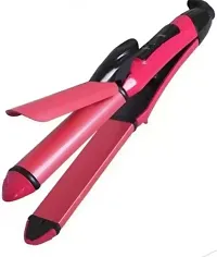 Nova Women's 2009 2 in 1 Multifunction Perfect Curl and Straightener Hair Straightener and Curler-thumb1