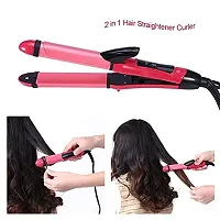 Nova Women's 2009 2 in 1 Multifunction Perfect Curl and Straightener Hair Straightener and Curler-thumb3