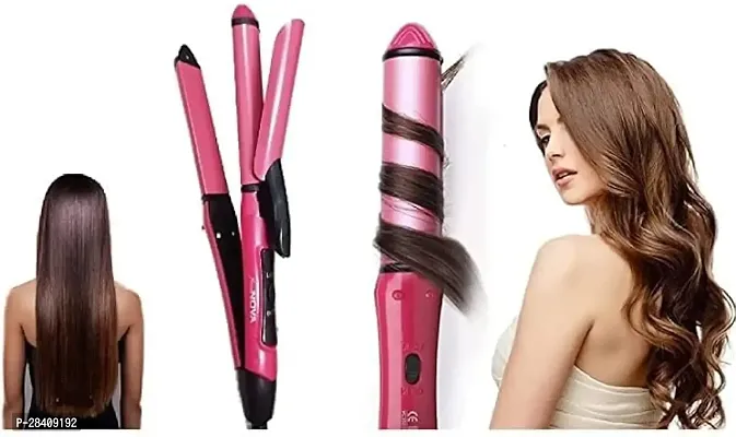Nova Women's 2009 2 in 1 Multifunction Perfect Curl and Straightener Hair Straightener and Curler-thumb5