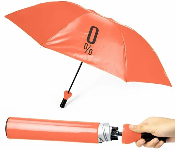 AK Ultimate Attractive Double Layer Foldable Bottle Umbrella - New Trending 0% Decent Look Unisex Windproof UV and Rain Protection Double Layer Folding Portable Umbrella with Bottle Cover