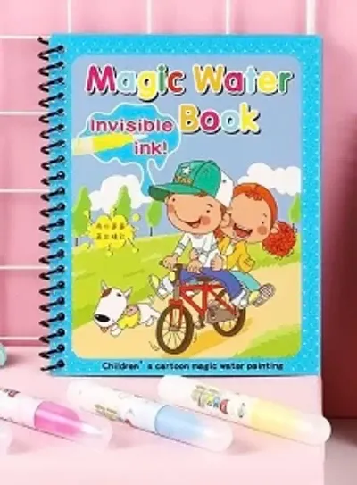 Water Magic Book, Magic Doodle Pen, Coloring Doodle Drawing Board Games for Kids, Educational Toy for Growing Kids