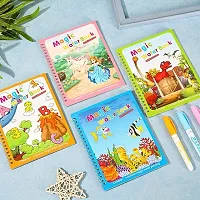 Water Magic Book, Magic Doodle Pen, Coloring Doodle Drawing Board Games for Kids, Educational Toy for Growing Kids-thumb2