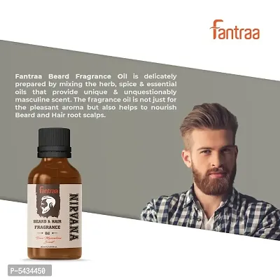 Fantraa Beard and Hair Growth Oil - Nirvana (30 ml)-thumb2
