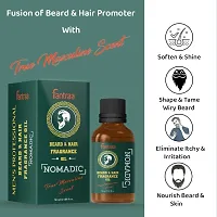 Fantraa Beard and Hair Growth Oil - Nomadic (30 ml)-thumb3