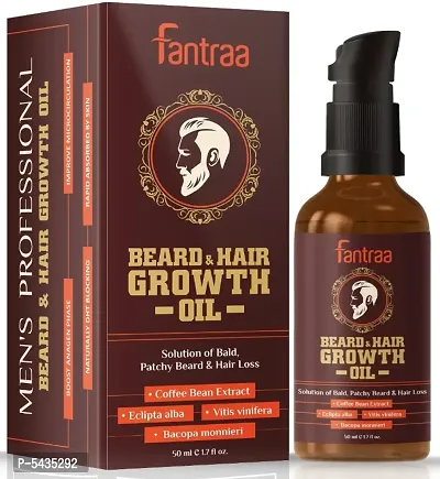 Fantraa Beard Growth Oil Hair Oil  (50 ml)-thumb0