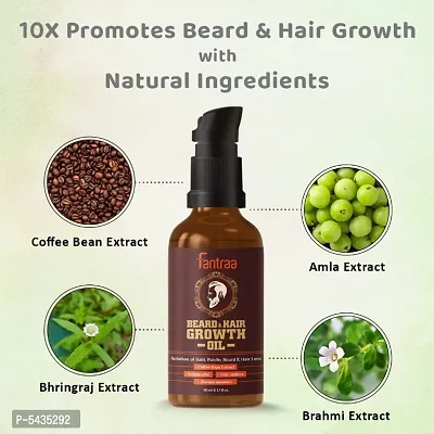 Fantraa Beard Growth Oil Hair Oil  (50 ml)-thumb4
