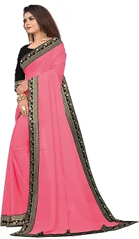 Beautiful Georgette Saree With Blouse Piece For Women-thumb2