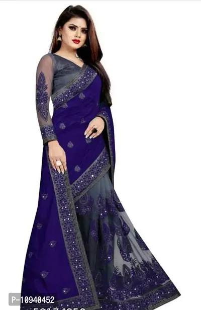 Beautiful Art Silk Saree With Blouse Piece For Women-thumb2