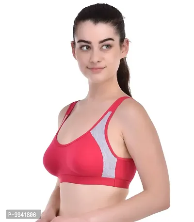 Sizzling Pink Everyday Lightly Padded Bras For Women-thumb2