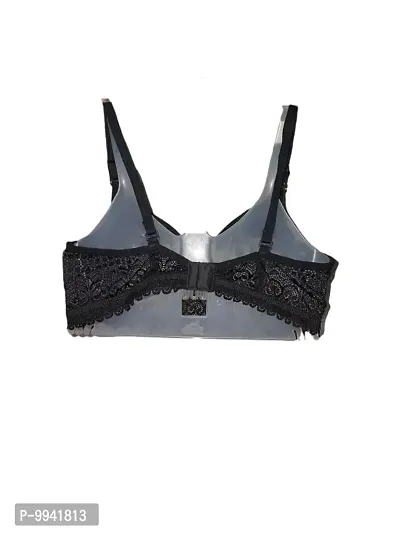 Sizzling Black  Everyday Lightly Padded Bras For Women-thumb3