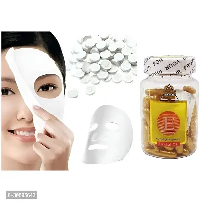 Compressed Facial Masks Sheet-Pack of 20