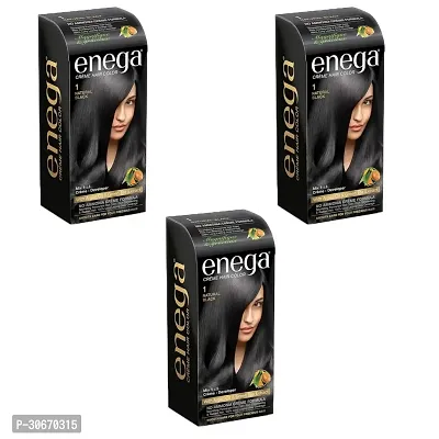 Natural Long Lasting Cream Hair Color Pack of 3-thumb0