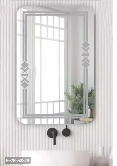 Designer White Glass Mirrors