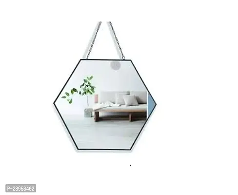 Designer White Glass Mirrors 12x 12 inch-thumb0