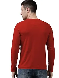 Organic Chics Round Neck Full Sleeve Cotton Printed Men Tshirt I-13-thumb1