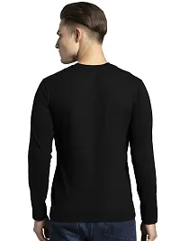 Organic Chics Round Neck Full Sleeve Cotton Printed Men Tshirt G-4-thumb1