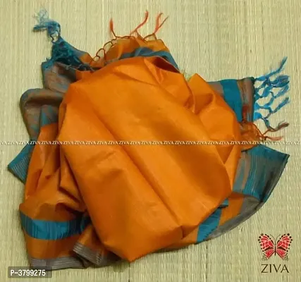 Latest Beautiful Silk Blend Saree with Blouse piece