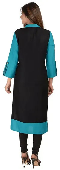 Naaj Kurtis Women's Cotton Straight Kurta-thumb2