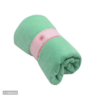 Addone Bath Towel Microfiber size 70cm x 140cm - pack of 1 Green-thumb0