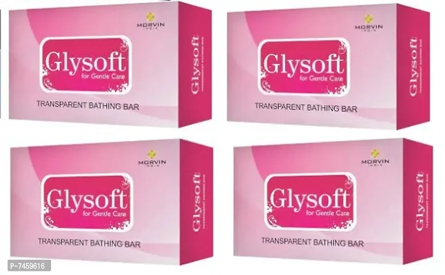 MORVIN INDIA GLYSOFT SOAP,70gm ( pack of -4 )-thumb0