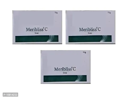 Meribliss C soap moisturiser soap(75gm)(3pc)-thumb0