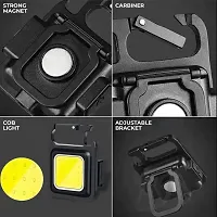 Rechargeable COB LED Light, High Lumens Keychain Light with Bottle Opener (Pack of 1, Rechargeable)-thumb1