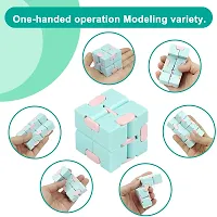 Infinity Cube Fidget Toy Stress Relieving Fidgeting Game for Kids and Adults ,Cute Mini Unique Gadget for Anxiety Relief and Kill Time-thumb1