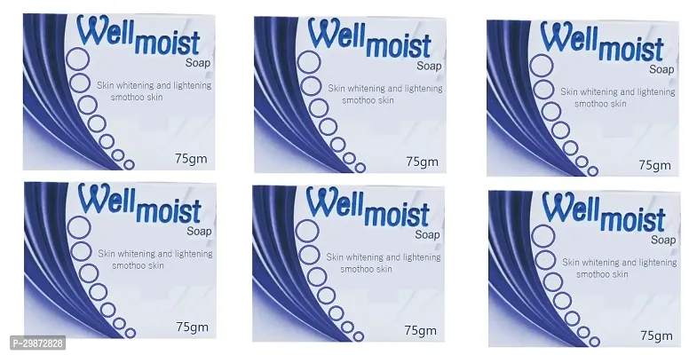 Wellmoist clears acne, pimples, clogged pores  for face and body (6pcs)75gm