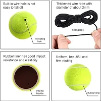 Cricket Ball Hanging Ball and Knocking ball with Cord for Batting Practice hanging Ball (3pcs)-thumb2