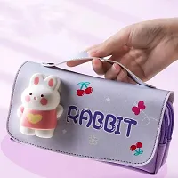 Rabbit Style Pencil Pouch for Kids-thumb4