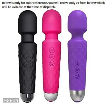 1 kg Powerful Personal Wand Massager Quiet  Waterproof for Man or Women-20 Vibration Home Gym, Pack of 1-Assorted-thumb3