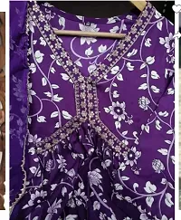 Beautiful Rayon Printed Kurta For Women-thumb1