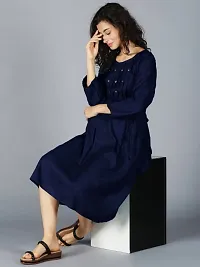 WAY SAFE PREMIUM QUALITY FEEDING KURTI FOR  WOMEN(NAVY BLUE)-thumb2